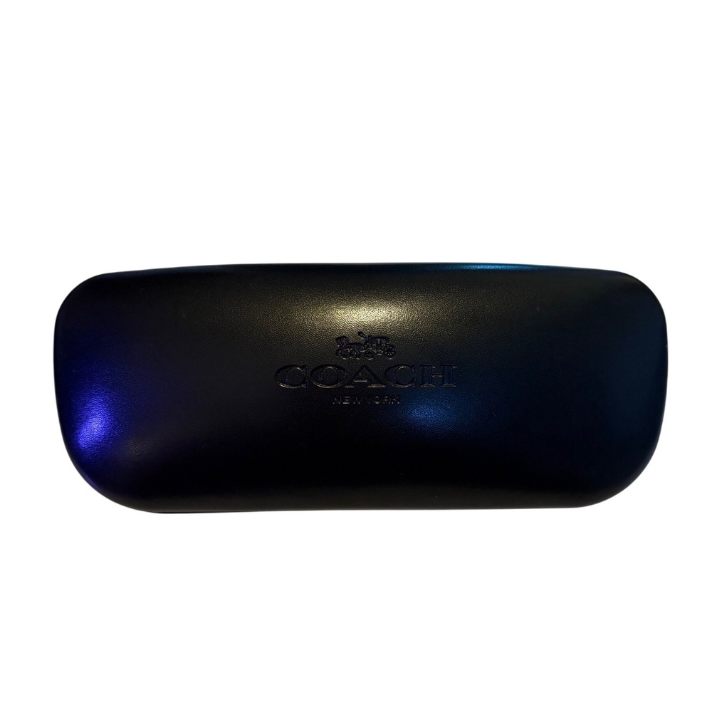 Coach‎ Black Leather Hard Glasses Sunglasses Case
